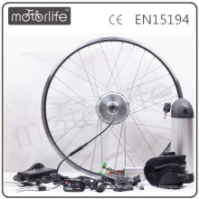 Kit de conversão de motor elétrico de bicicleta pequena Motorlife / OEM